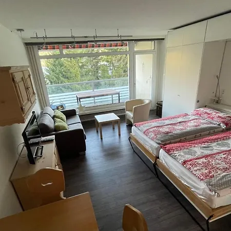 Zentral Wohnen, Ankommen, Heimeliges Ruhiges Studio Mitten In Davos Apartament Davos