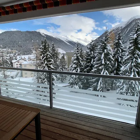 Zentral Wohnen, Ankommen, Heimeliges Ruhiges Studio Mitten In Davos Apartament *