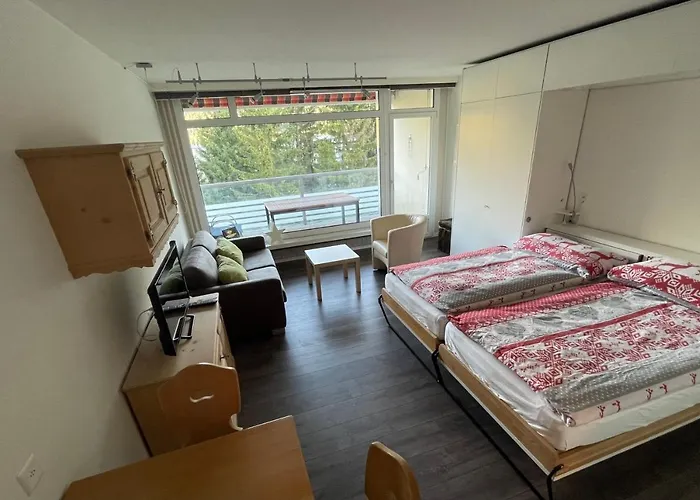 4 Min Walking To Congress Center Zentral Wohnen, Ankommen, Heimeliges Ruhiges Mitten In Apartamento Davos